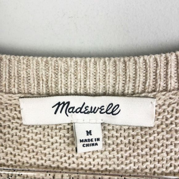 Women's Beige Sweater - Picture 8 of 9